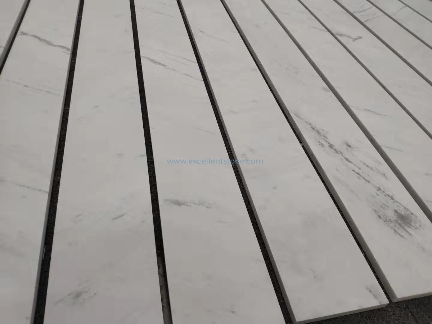 White Marble Step Floorings