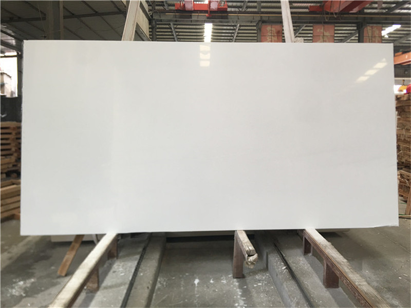 pure white artificial marble