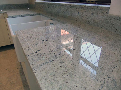 Kashimir White Granite Kitchen Countertop