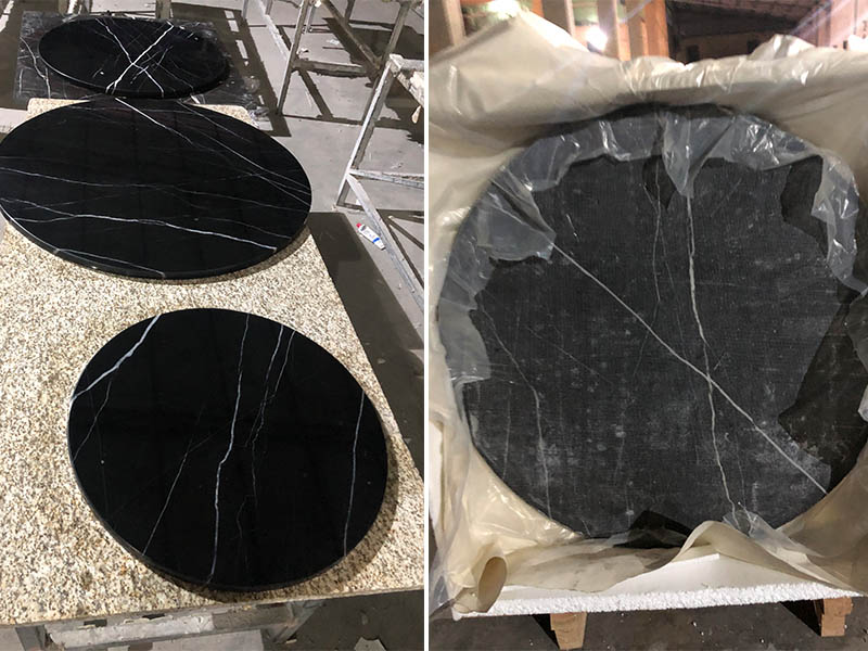 Black Marble Kitchen & Dining Tables 