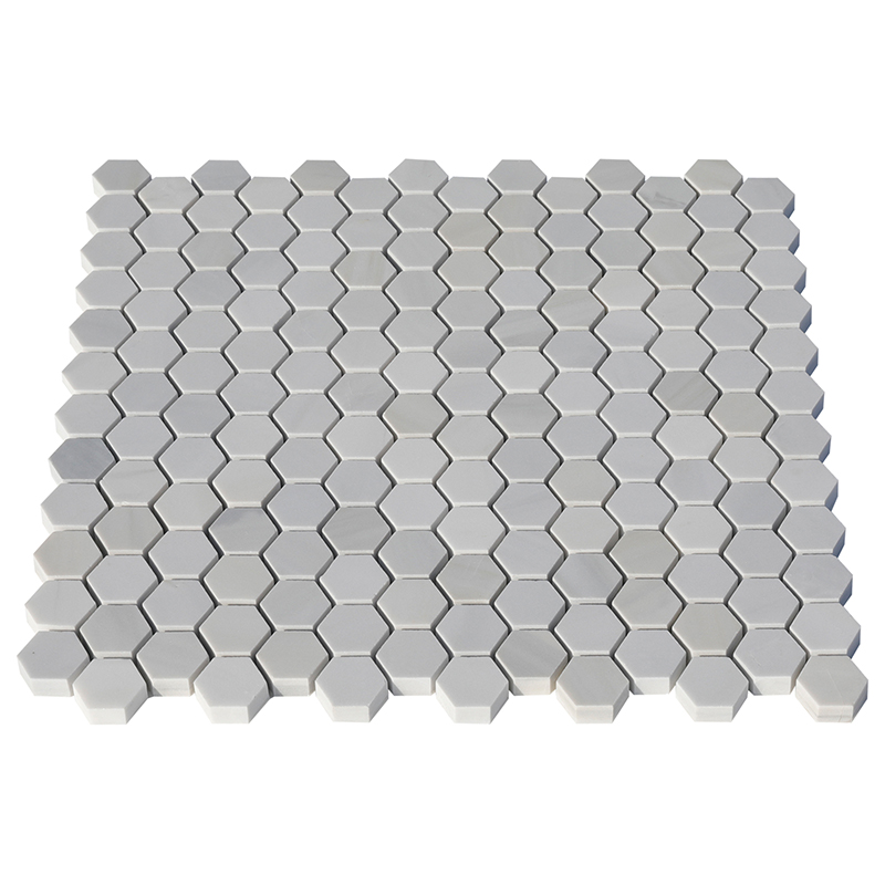 Mongar Grey Marble Mosaic 
