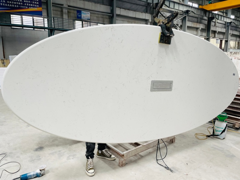 Carrara White Quartz Table tops