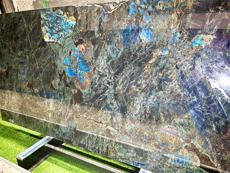 Labradorite Blue Quartzite Slab