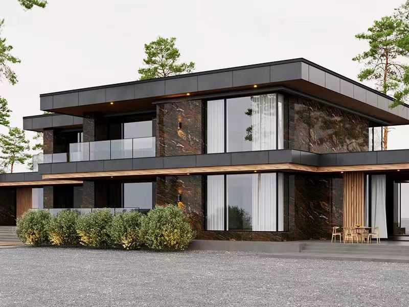 Capolavoro Quartzite Villa Exterior Wall