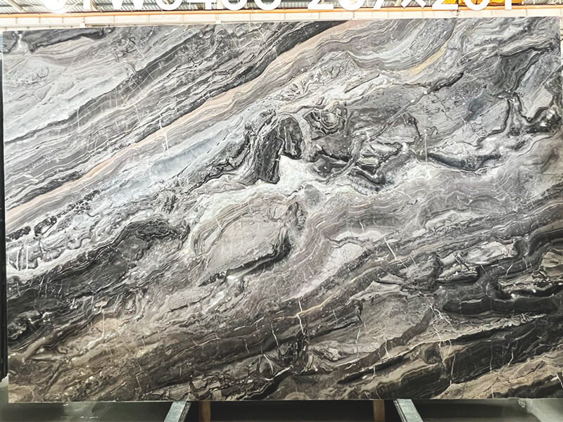 Arabescato Orobico Grigio Marble Slab