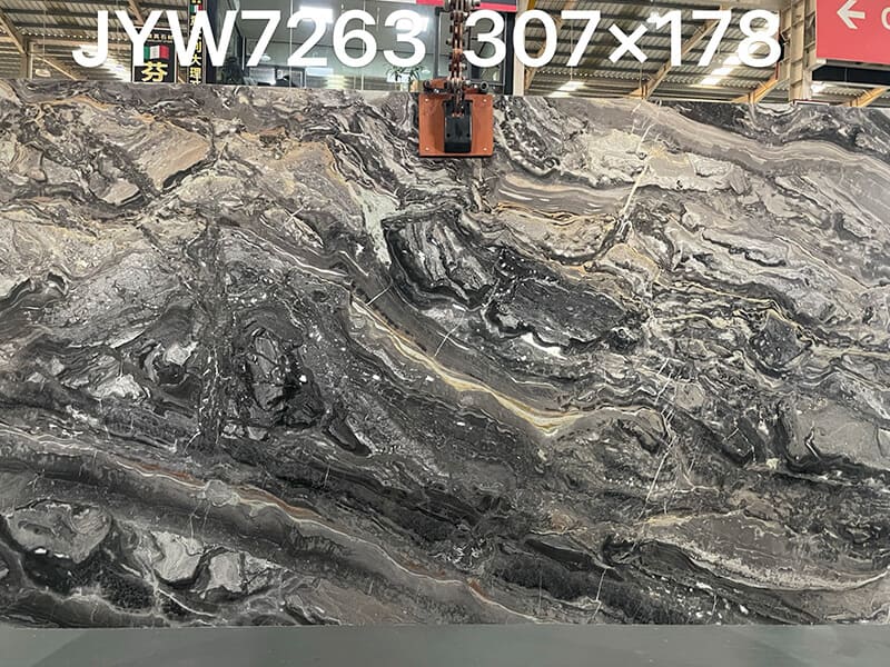 Arabescato Orobico Grigio Marble Slab