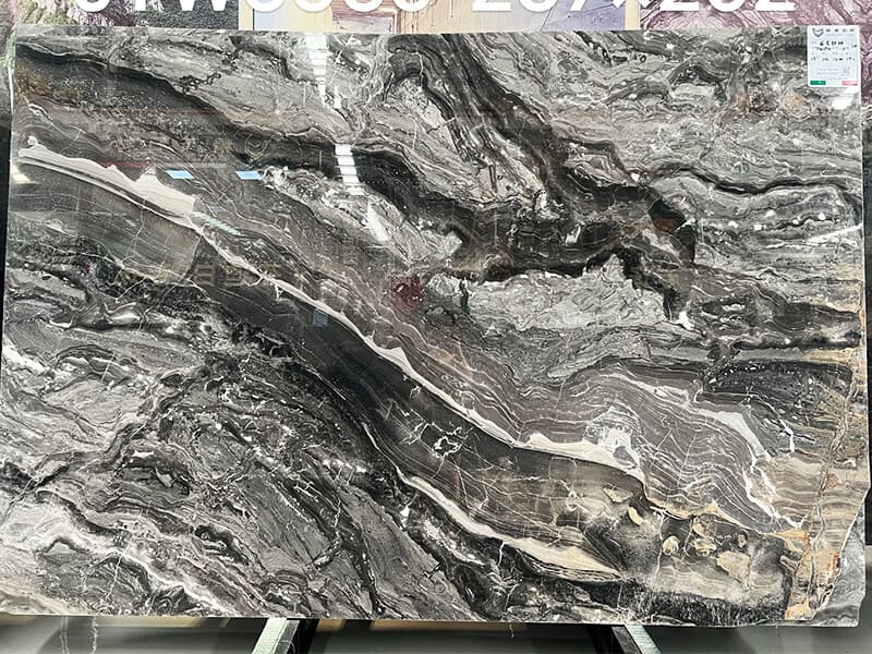 Arabescato Orobico Grigio Marble Slab