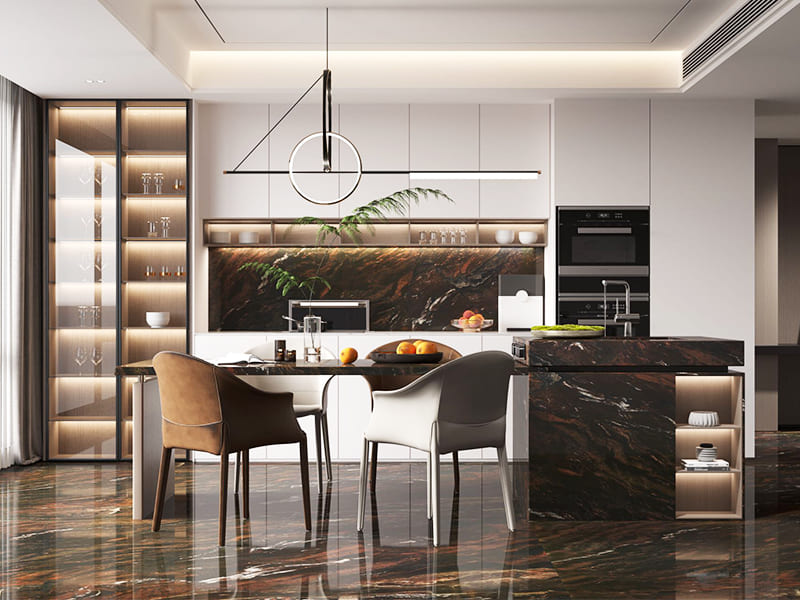 Capolavoro Quartzite Kitchen