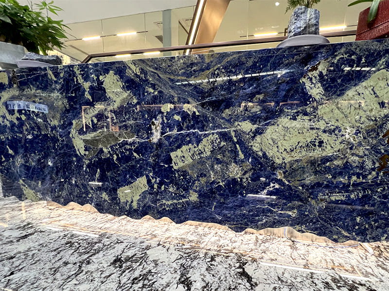 Sodalite Blue Quartzite Countertop