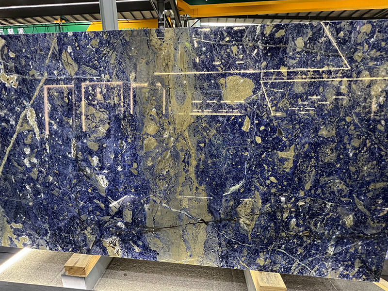 Sodalite Blue Quartzite Slab