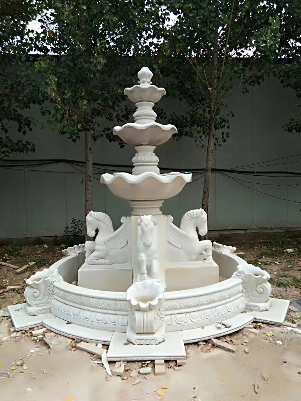 Custom Stone Fountain