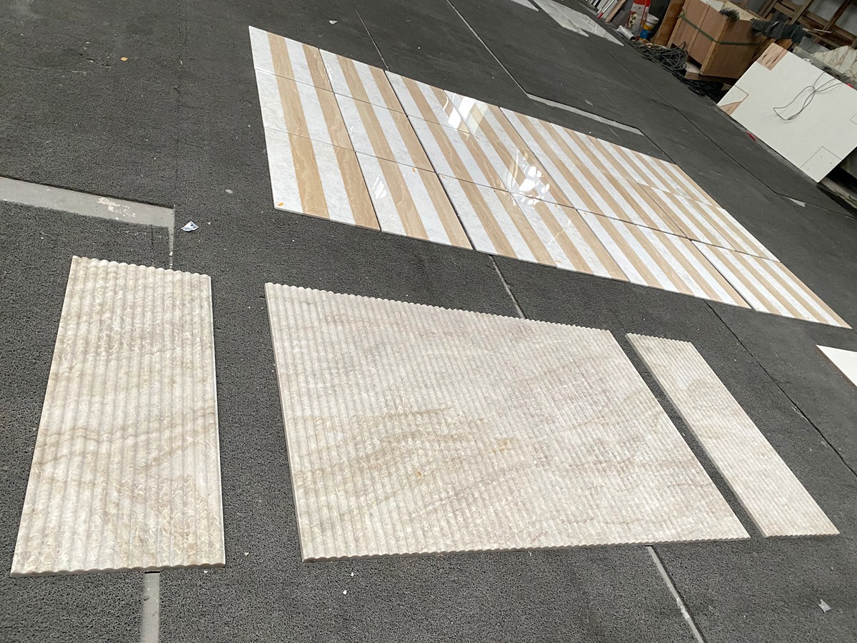 Textured Marble Wall Panel