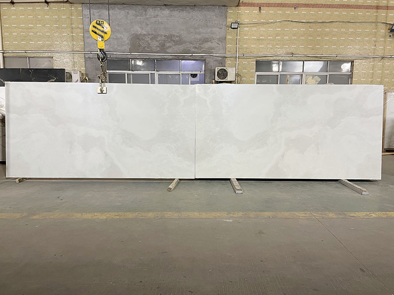 Jade Like 3D Printed Quartz Slabs 22395s