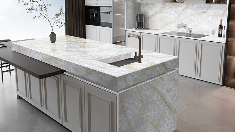 Golden Spider Jade Like Quartz