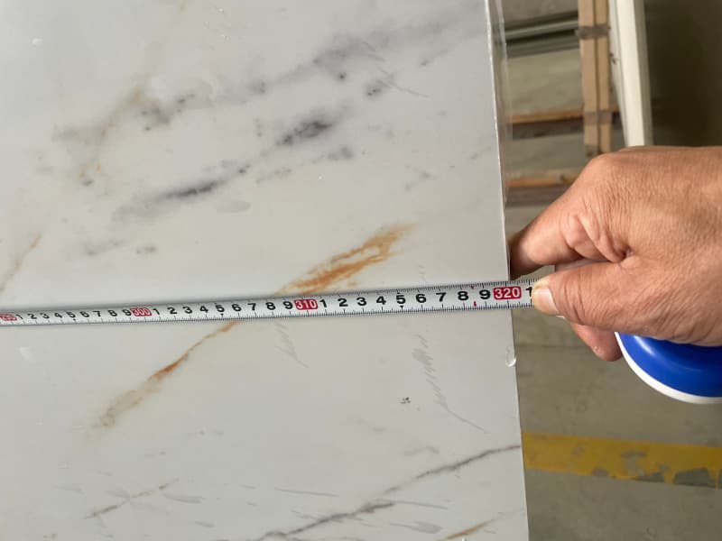 large slab countertop