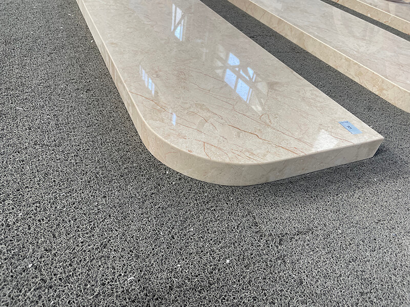 Golden Sunset marble shelf