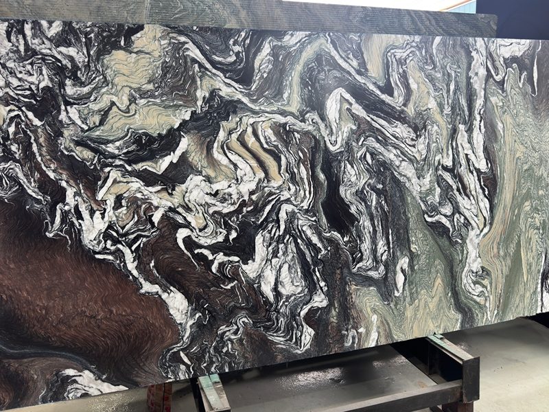 Cipollino Verde Marble Slab