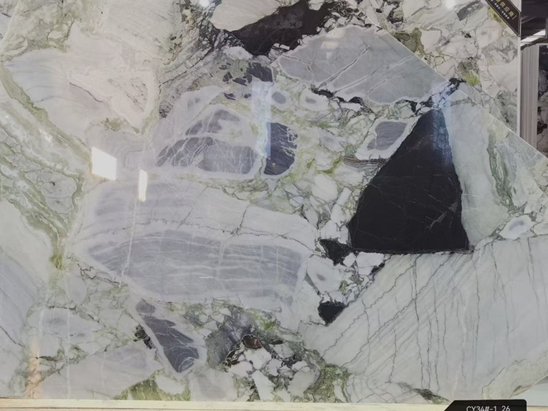 Polished Green Beauty Marble