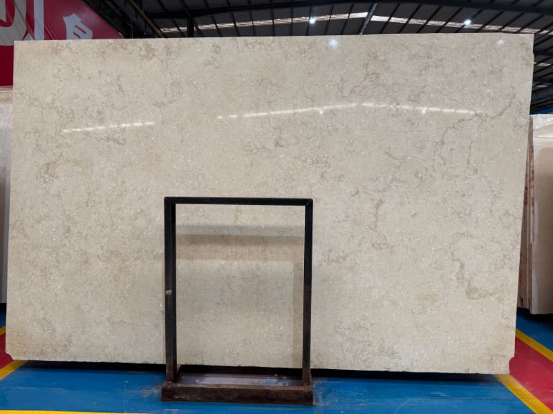 Beige marble top table