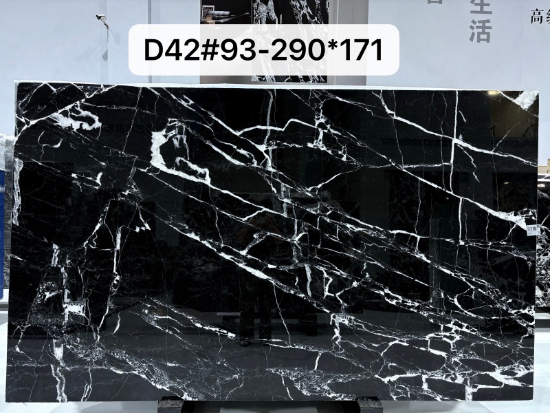 Black marble top table