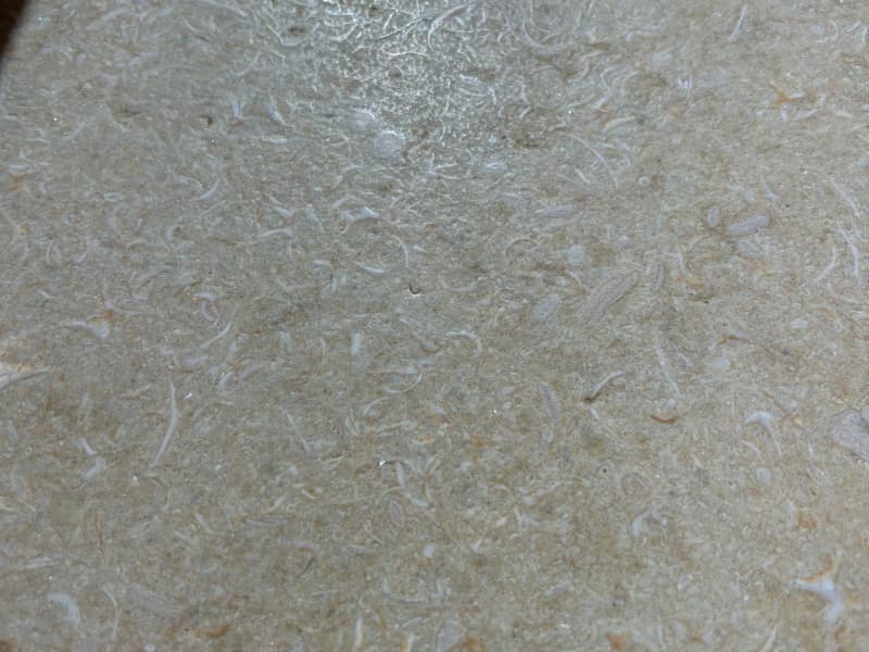 Beige marble top table