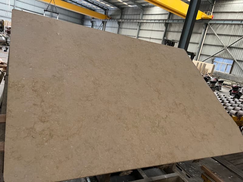 Beige marble top table