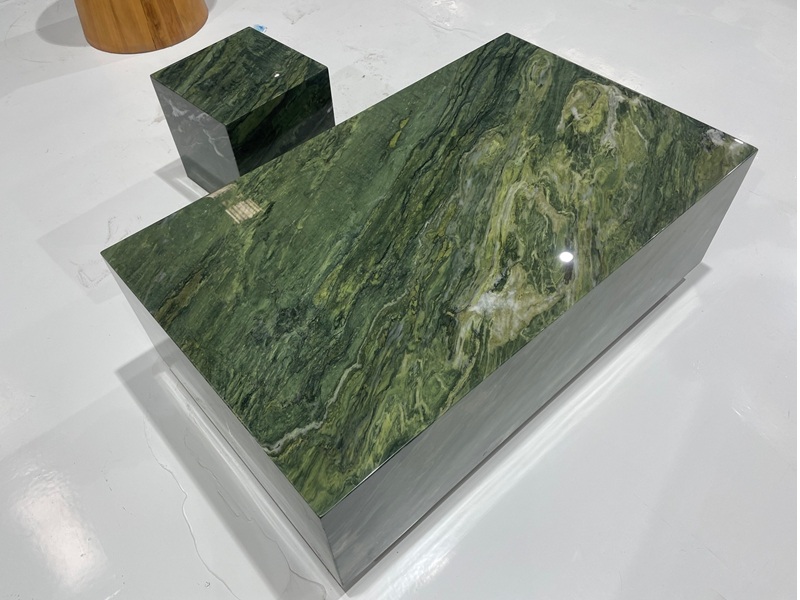 Botanic Green Quartzite Table