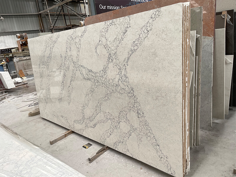 Alternative Whitendale Honed Full Body Quartz Slab