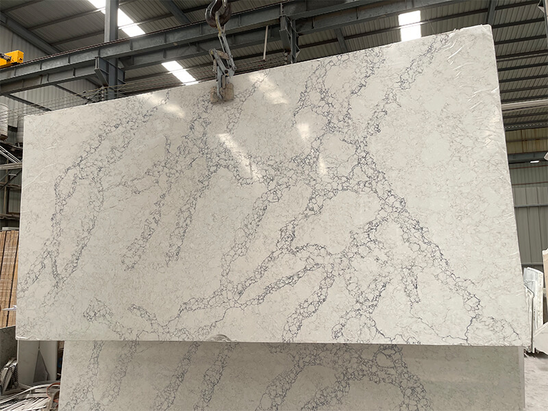 Alternative Whitendale Honed Full Body Quartz Slab