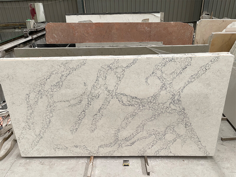 Alternative Whitendale Honed Full Body Quartz Slab