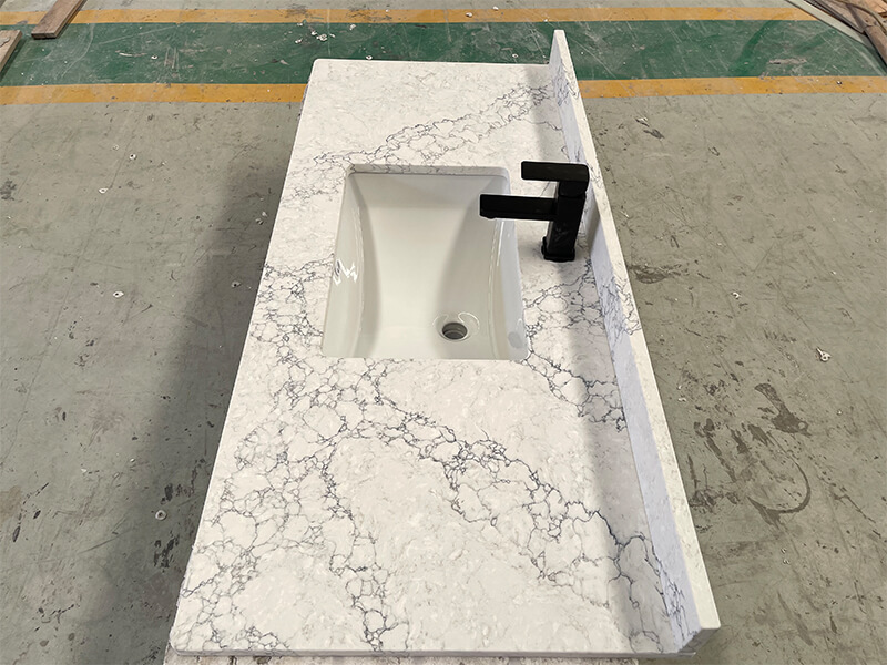 Alternative Whitendale Quartz Bathroom Vanity