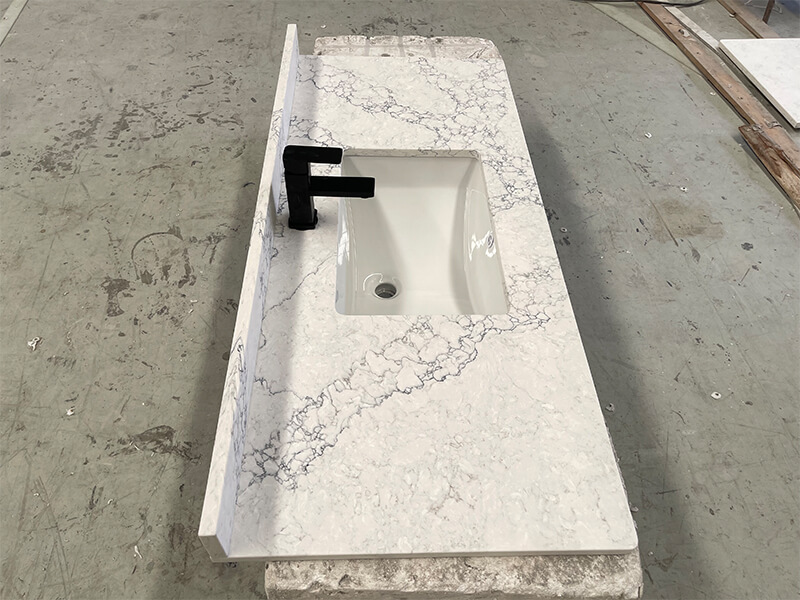 Alternative Whitendale Quartz Bathroom Vanity