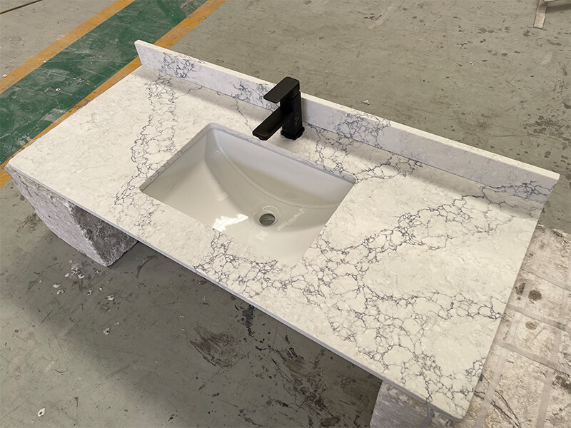 Alternative Whitendale Quartz Bathroom Vanity