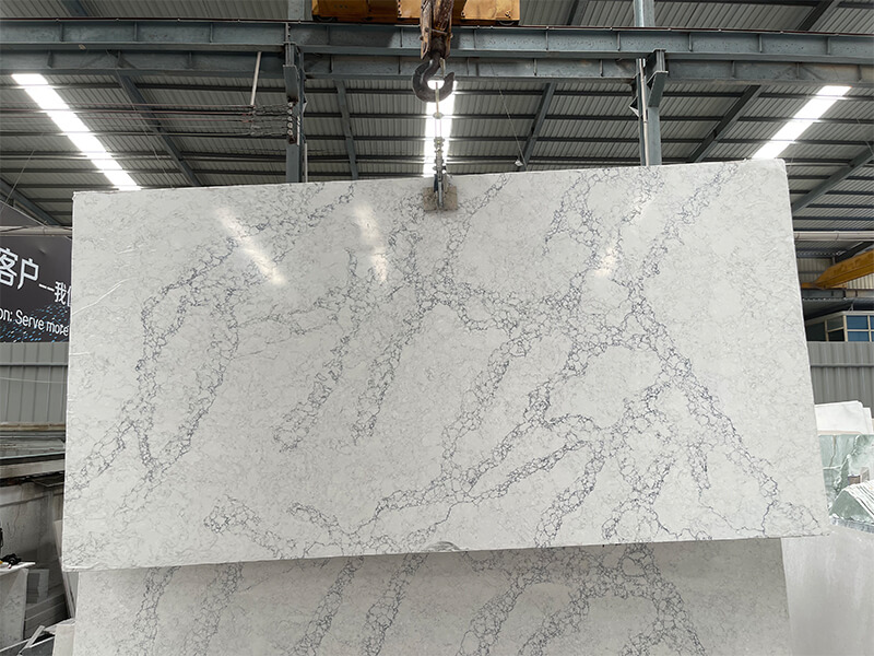 Alternative Whitendale Honed Full Body Quartz Slab