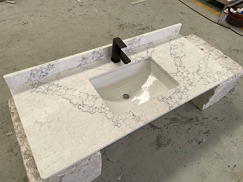 Alternative Whitendale Quartz Bathroom Vanity