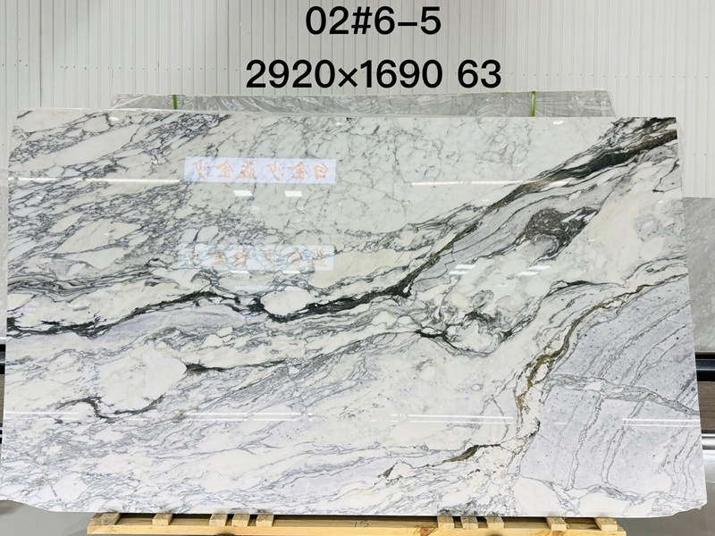Italian Arabescato Grande Marble Slab