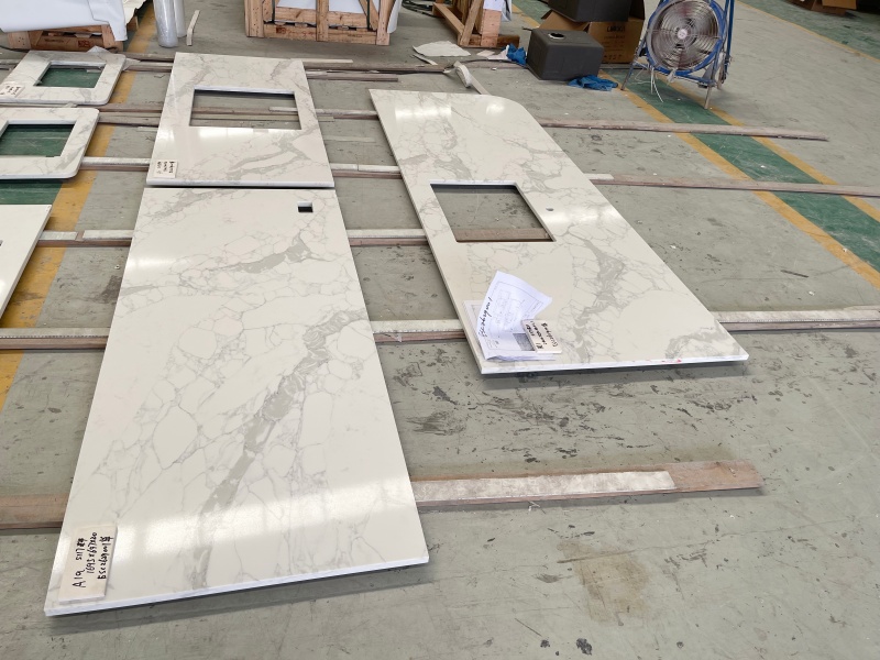 Statuario Verona quartz countertops
