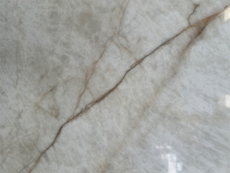Brazilian Cristallo Look Artificial Quartz Slabs