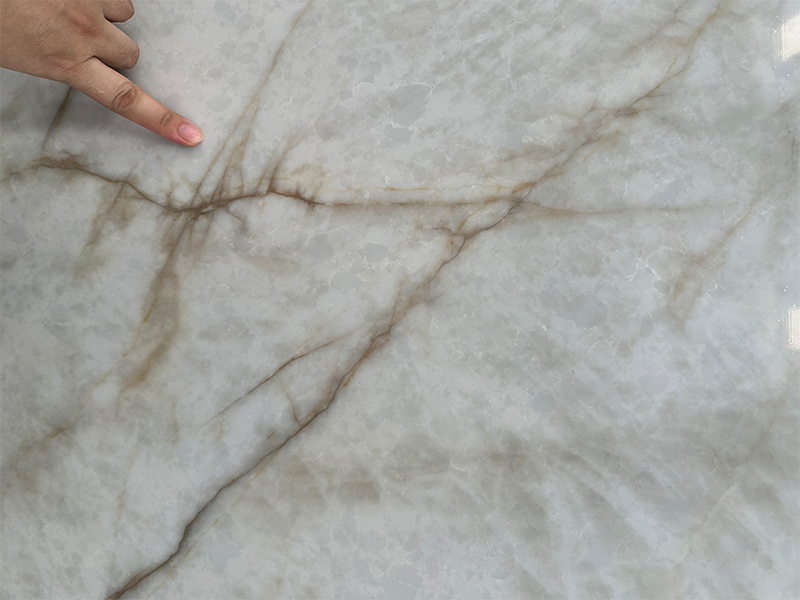 Brazilian Cristallo Look Artificial Quartz Slabs