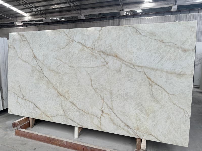 calacatta soft white quartz