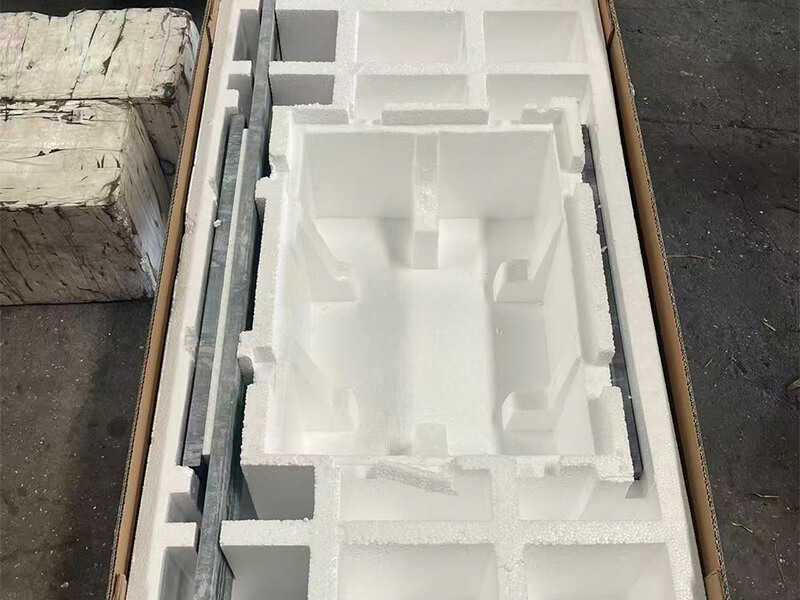 Packing details of Noble Carrara Grey marble vanity top