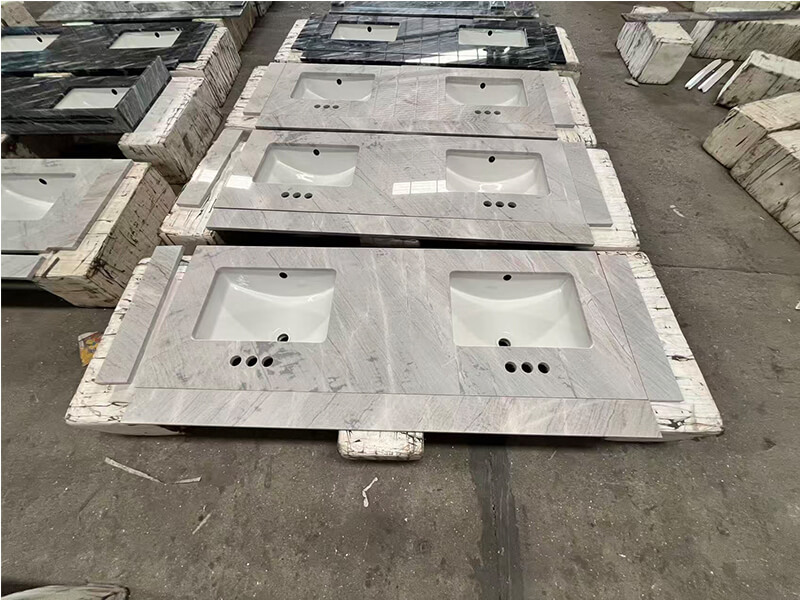 Noble Carrara Grey Vanity Tops