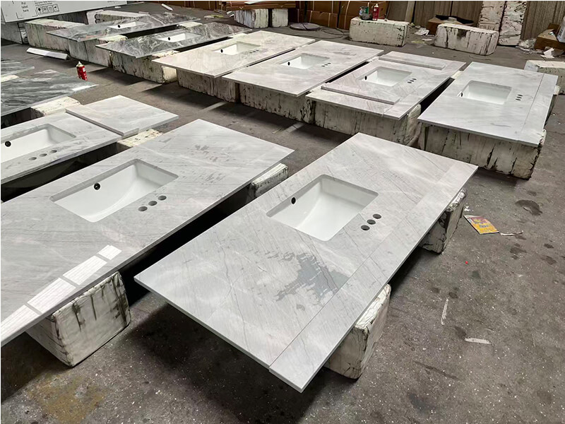Noble Carrara Grey Vanity Tops