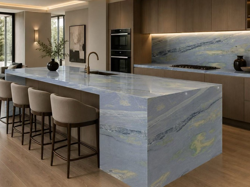 Blue Quartzite for Countertops