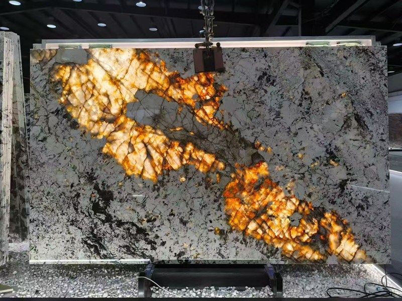 Translucent Quartzite Slab