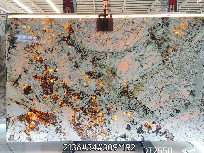 Backlit Natural Quartzite