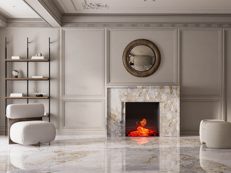 Four Seasons White Marble Slabs