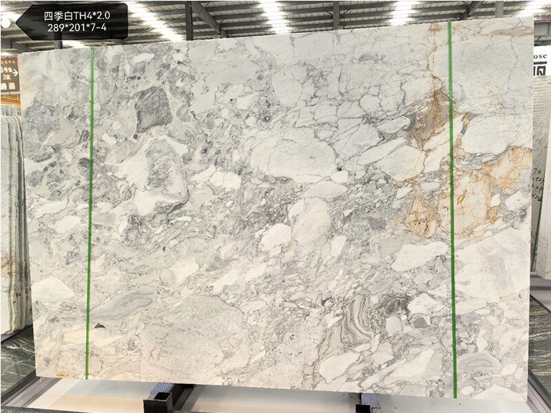 Four Seasons White Marble Slabs