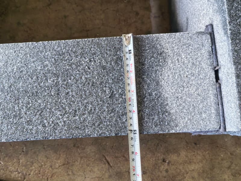 Blue Mist Granite Fire Pit measurements Blue Mist Granite Fire Pit measurements