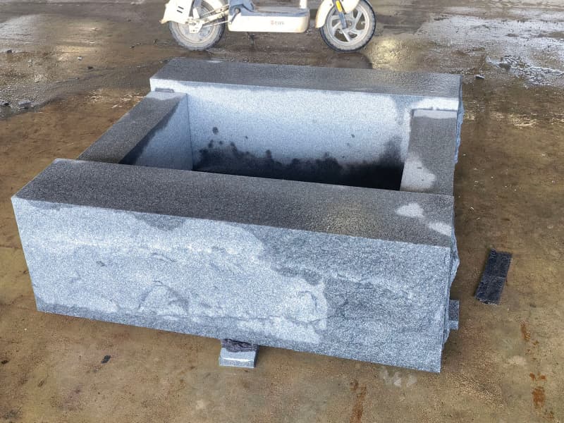Blue Mist Granite Fire Pit Blue Mist Granite Fire Pit